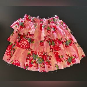 LoveShackFancy Mini Skirt